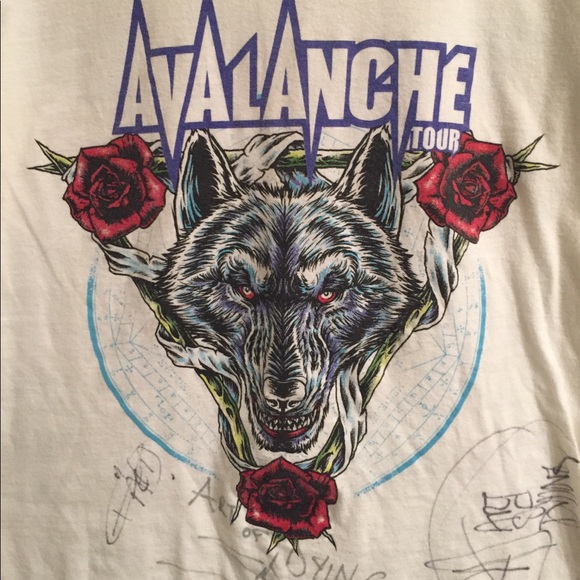 Art Of Dying Avalanche Tour Signed T-shirt 2011 - Picture 2 of 7